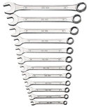 Br&uuml;der Mannesmann  Steek-ringsleutelset DIN (12 dlg)