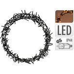 Kerstring met verlichting - 300 LED - &Oslash;38 cm - 8 Lichtfuncties - voor binnen en buiten