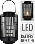 Lantaarn 30 cm - Led - Metaal