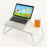 Ceruzo Bedtafel Verstelbaar - Wit - Laptoptafel - Ontbijttafel 