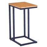 Ceruzo Bijzettafel - Banktafeltje - Metaal en MDF - Naturel