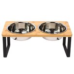 Ceruzo Dubbele Voerbak voor Huisdieren
