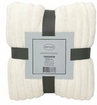 Ceruzo Fleece deken - 150x200 cm - creme