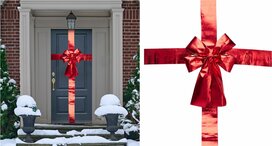 Deurstrik Rood - Kerst