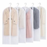  Ceruzo Kledinghoezen 5x - Transparant - 60x140cm