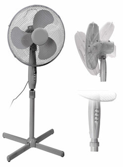 Staande ventilator - 40cm - 45W