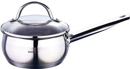 Bergner  RVS 18/10 Steelpan 16cm - 1,3 liter