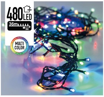 LED-verlichting 480 LED&#039;s 36 meter multicolor