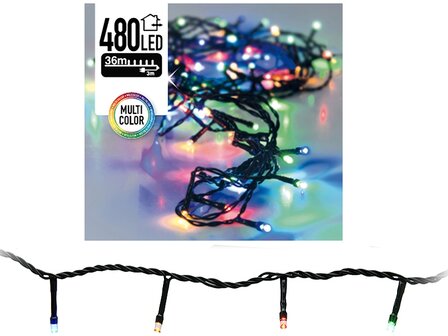 LED-verlichting 480 LED&#039;s 36 meter multicolor