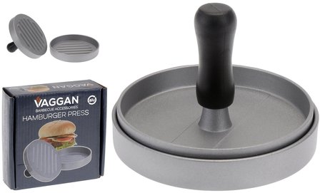 Hamburgermaker - aluminium - 11cm