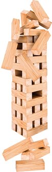 Stapeltoren XXL - hout - 60 delig