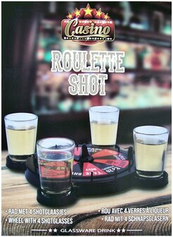 Roulette shot - drinkspel 