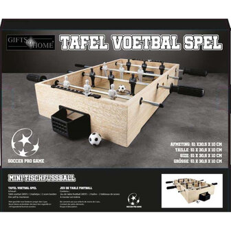 Houten Tafelvoetbalspel