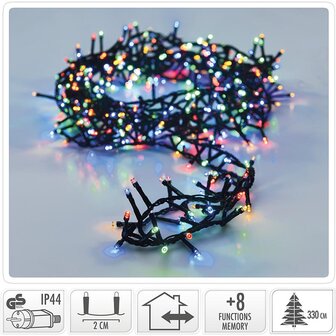 Micro Cluster - 1800 LED&#039;s - 48 meter - multicolor