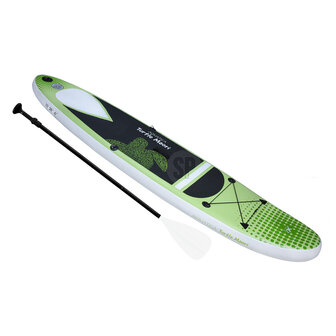 XQ Max SUP Board Aquatica - 305cm - tot 150kg - Turtle Maori