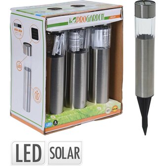 Solar Prikspots - Padverlichting - set van 6 stuks