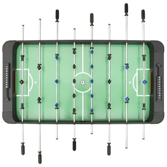 Voetbaltafel - Voetbalspel - Tafelvoetbal  118x95x79 cm zwart