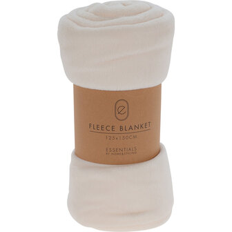 Fleece Deken - 125x150 - Creme