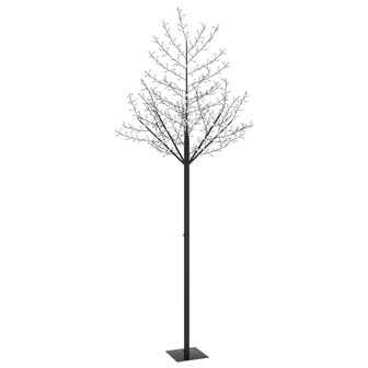 Kerstboom - Kunstkerstboom - Verlicht - 600LED&#039;s - Koud wit licht - kersenbloesem  - 300cm