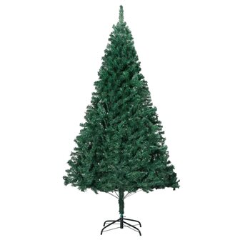 Kunstkerstboom met dikke takken 120 cm PVC groen