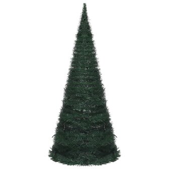 Kunstkerstboom - Kerstboom - Inclusief LED lampjes - pop-up  - 210 cm