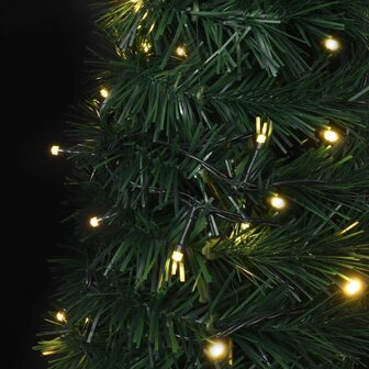 Kunstkerstboom - Kerstboom - Inclusief LED lampjes - pop-up  - 210 cm