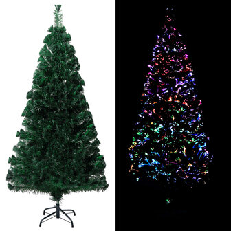 Kunstkerstboom - 120cm - Met Standaard en verlichting - Complete kerstboom - Snelle montage