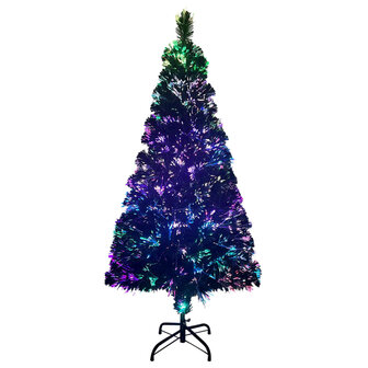 Kunstkerstboom - 150 cm - Met Standaard en verlichting - Complete kerstboom - Snelle montage