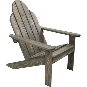 Adirondack Loungestoel - hout - grey wash