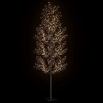 Kerstboom - Kunstkerstboom - Verlicht - 1200 LED&#039;s - Warm wit licht - kersenbloesem  - 400 cm