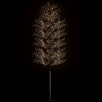 Kerstboom - Kunstkerstboom - Verlicht - 2000 LED&#039;s - Warm wit licht - kersenbloesem  - 500cm