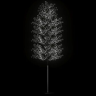 Kerstboom - Kunstkerstboom - Verlicht - 2000 LED&#039;s - Koud wit licht - kersenbloesem  - 500cm