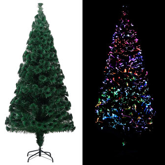 Kunstkerstboom - 240cm - Met Standaard en verlichting - Complete kerstboom - Snelle montage