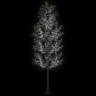 Kerstboom - Kunstkerstboom - Verlicht - 1200 LED&#039;s - Koud wit licht - kersenbloesem  - 400 cm