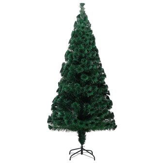 Kunstkerstboom - 210cm - Met Standaard en verlichting - Complete kerstboom - Snelle montage