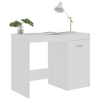 Bureau - Schrijftafel - Wit - 100x50x76 cm