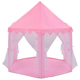 XL Speeltent - Prinsestent - roze - Speelgoed - Kasteeltent - Binnentent - Buitentent - Meisje - Kindertent