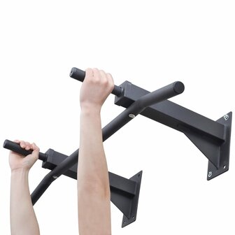 Optrekstang - Fitness Pull Up Bar - Zwart - Krachttraining - Fitness - Max 250 kg