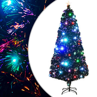  Kunstkerstboom - Kerstboom - Met LED Verlichting 380 takken 240 cm 