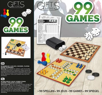 Spellenset - 99 games