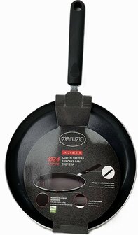 Ceruzo Pannenkoekenpan PFAS vrij - 24 cm - jazzy black
