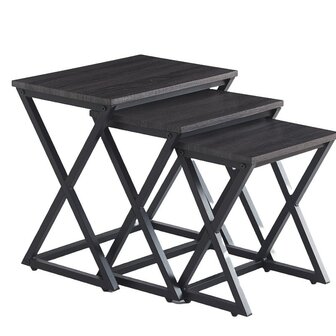 Ceruzo Bijzettafels - Paris - set van 3 