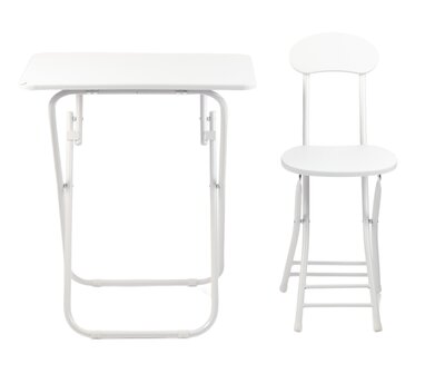 Ceruzo Klaptafel met Stoel - Wit
