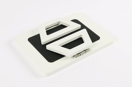 Ceruzo Armleuning Dienblad - Wit - 33x24 cm