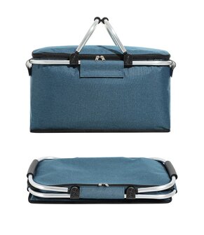 Ceruzo Koelmand Blauw - Picknickmand