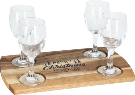 Whiskey Serveerset - Kerst 