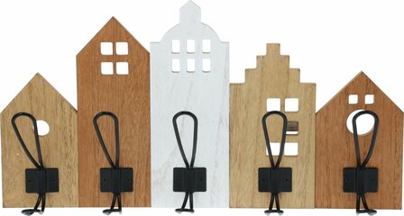 Kapstok met Huisjes