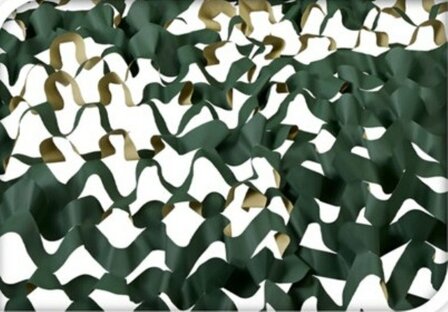 Schaduwdoek Camouflagedoek - Groen - 2x3 m