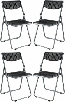 4 Delige Klapstoelenset