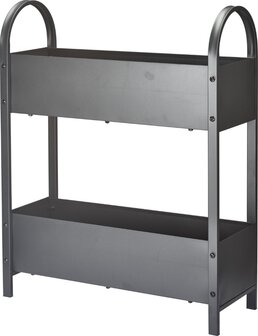 Plantenrek - Metaal - 2 Lagen - 60 x 22 x 75 cm